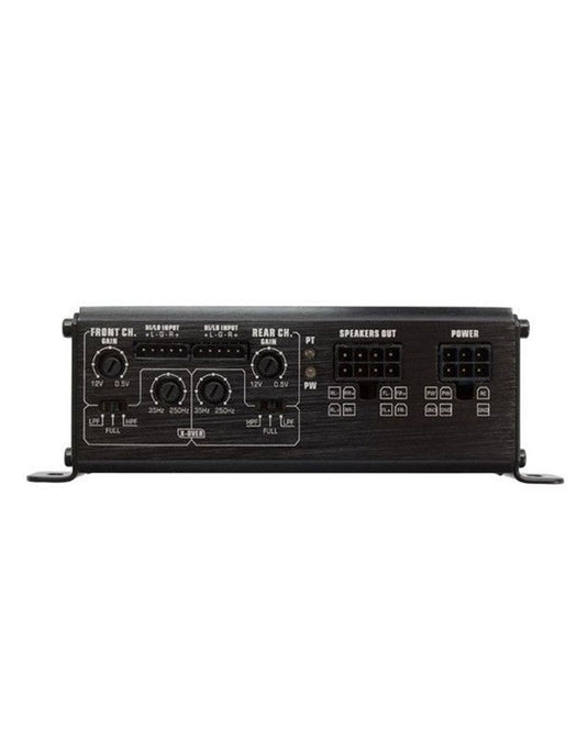 ZEROFLEX EFX4.500 4 x 50W RMS Micro Car Amplifier – Compact 4-Channel / Bridgeable 2-Channel