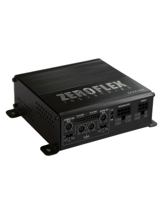 ZEROFLEX EFX4.500 4 x 50W RMS Micro Car Amplifier – Compact 4-Channel / Bridgeable 2-Channel