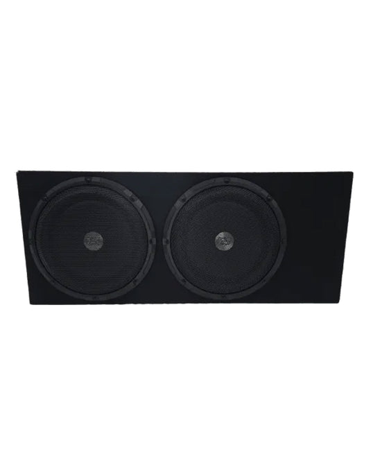 Zeroflex FLX-210SE Dual 10-inch Ultra Slimline Subwoofer Enclosure 250W RMS Each Subwoofer (For Utes)