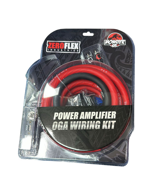 Zeroflex INT-0GA 0 Gauge Amplifier Wiring Kit