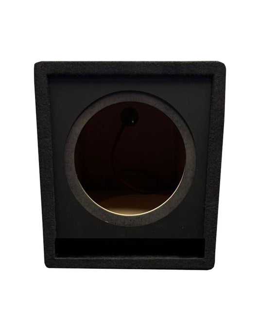 Zeroflex Team 8.0 8-inch Subwoofer Custom Ported Box Single Carpeted - Black (Brand New)