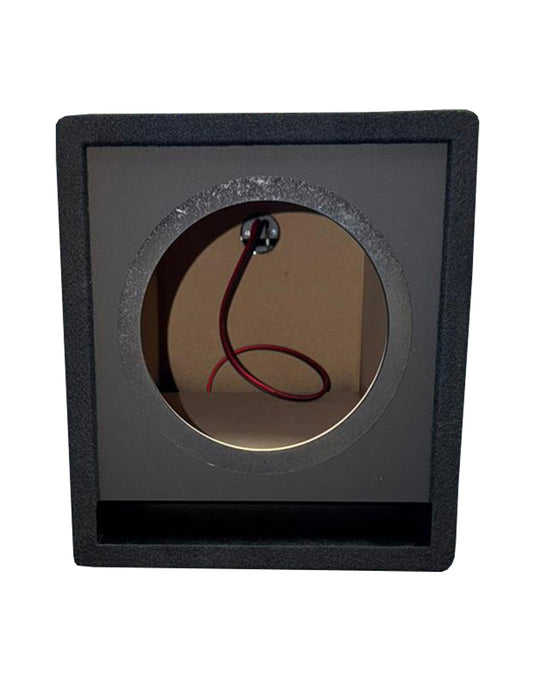 Zeroflex Team 8.0 8-inch Subwoofer Custom Ported Box Single Carpeted - Black